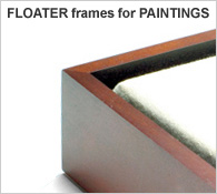 Learn more about Floater Frames for Paintings