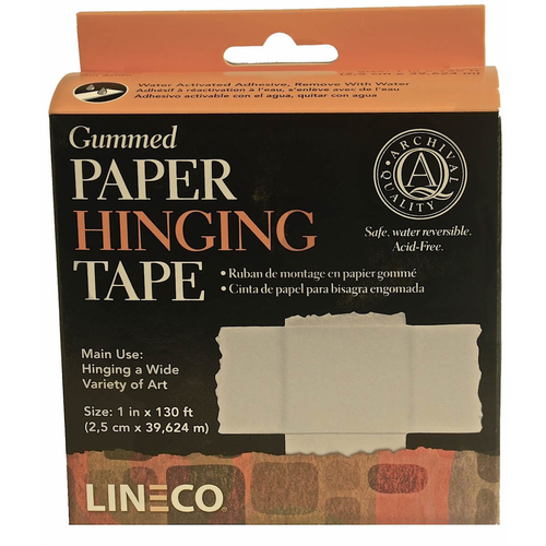 Gummed Paper Archival Hinging Tape - UK Industrial Tapes Ltd