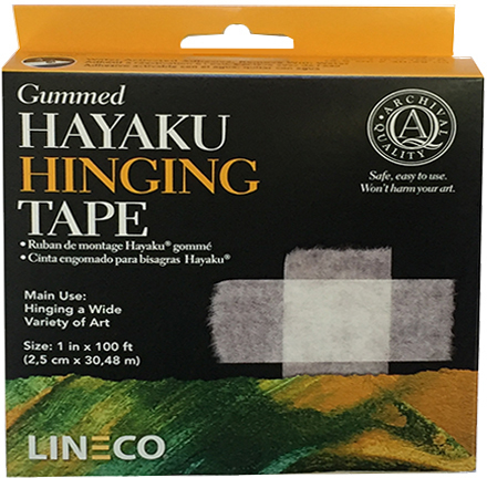 Gummed Paper Archival Hinging Tape - UK Industrial Tapes Ltd