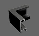 117 profile 21 matte black finish