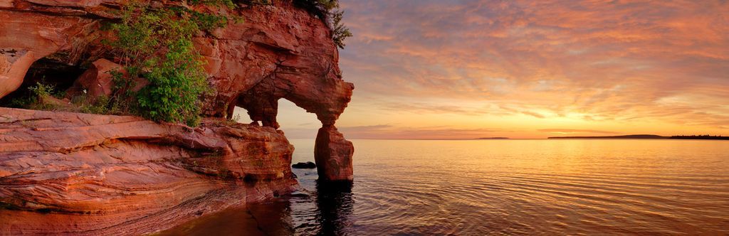 APOSTLE ISLANDS 006 "Sunrise, Swallow Point, Sand Island" (2011)