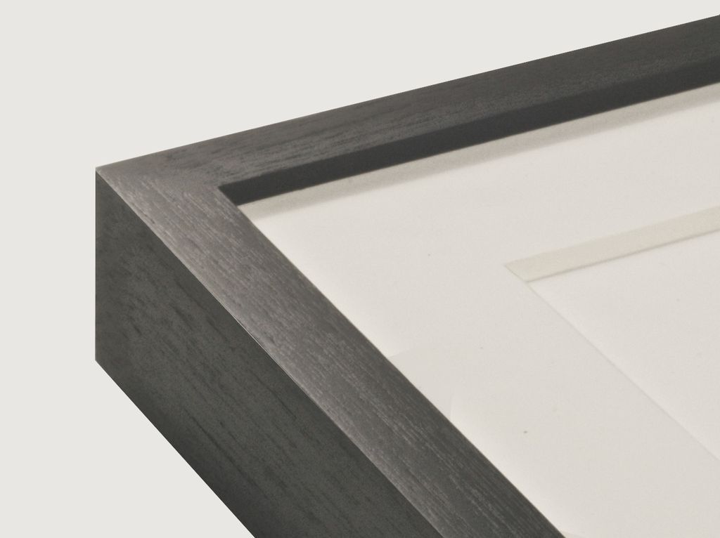 101WA14 Profile: 101 Wood: Walnut Finish: 14 charcoal