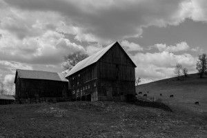 Hewett Barn, 1859, Justin Bugbee (builder), Pomfret. (Photo: Curtis Johnson)