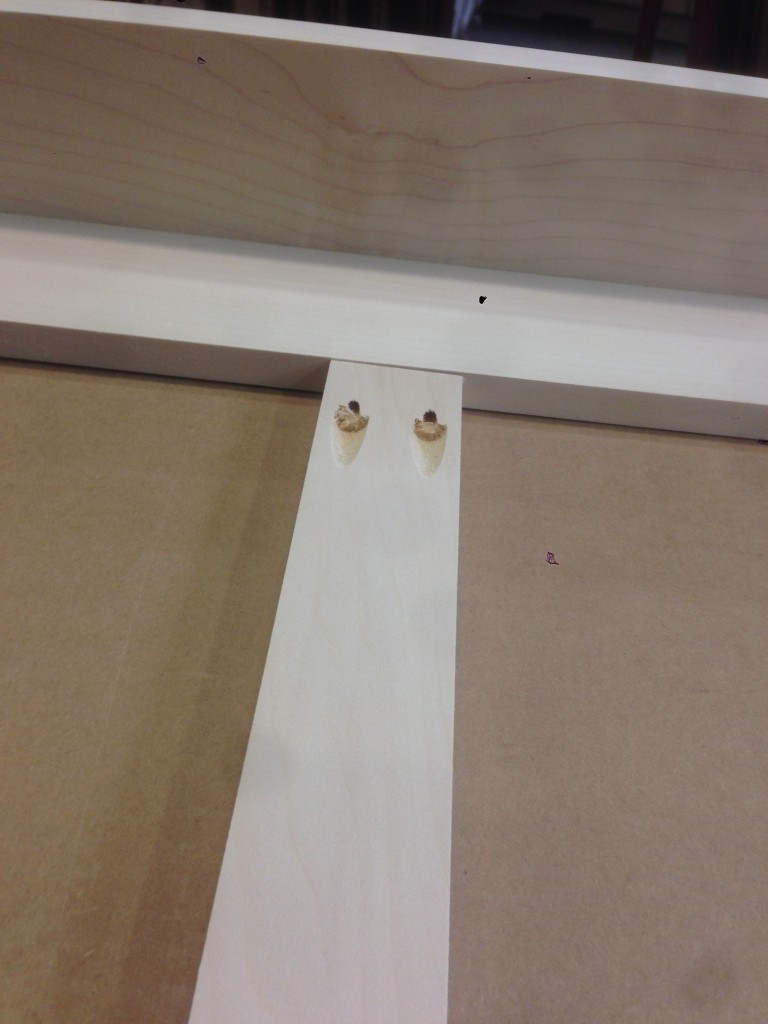 Metropolitan drilled holes and provided screws for crossbars.