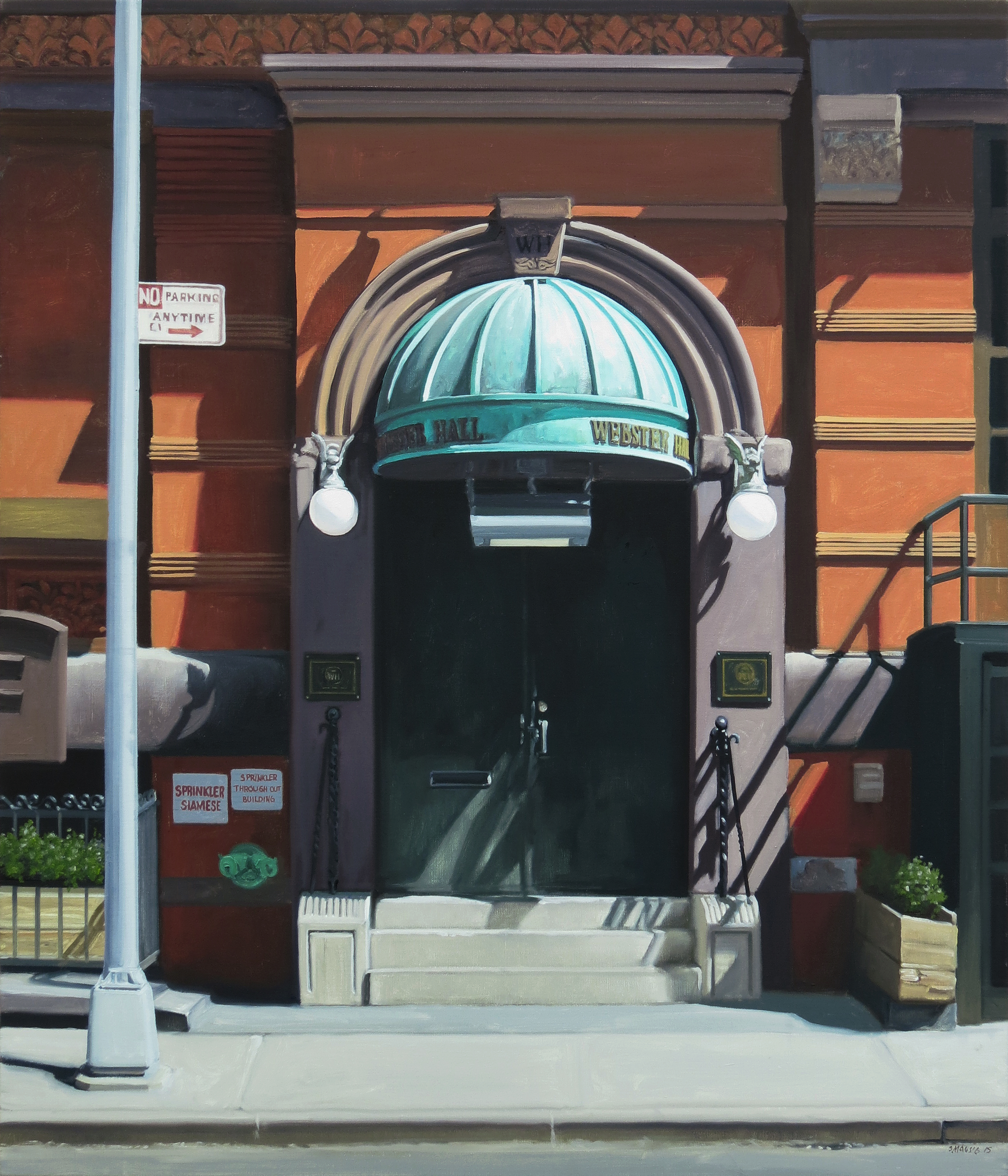 15.14.WebsterHall.42x36 Stephen Magsig "Webster Hall" 42 x 36