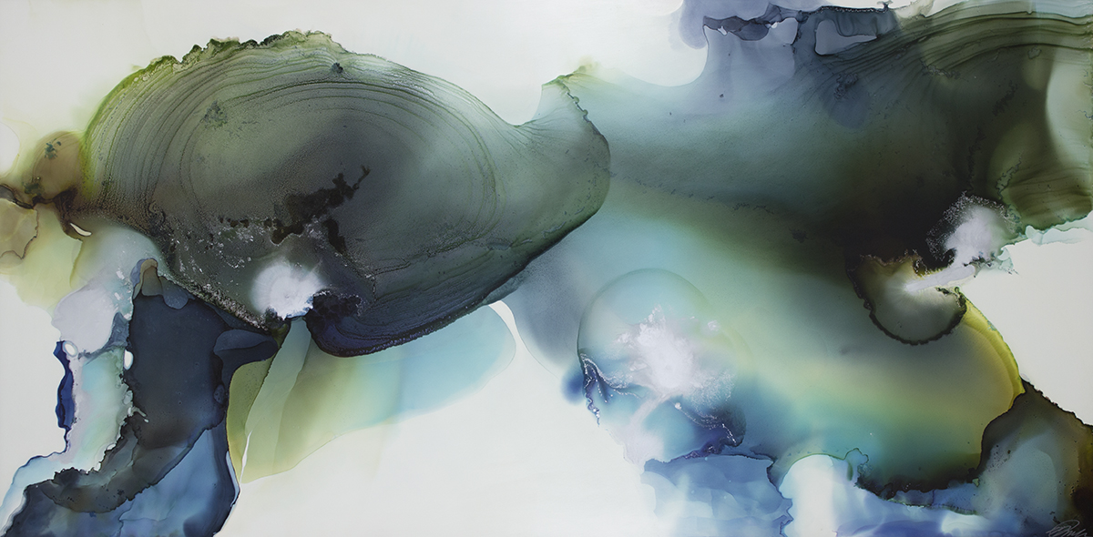 counting_and_touching_what_exists-NLWEB Andrea Pramuk, Counting and Touching What Exists, Ink and Acrylic on Claybord, 35 x 70