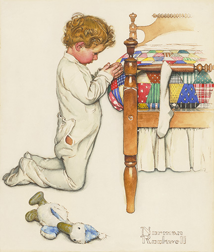 Rockwell_AChristmasPrayer_1949_HallmarkArtCollection_72dpi