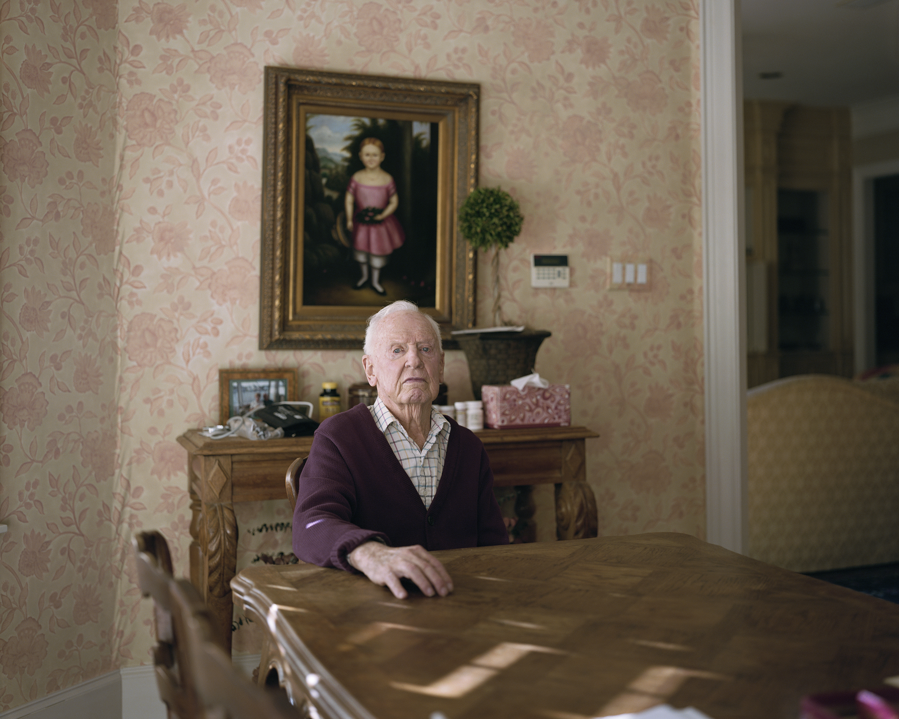 3300KFDPRW=0.40 GW=0.40 BW=0.40 RB=9.99 GB=9.99 BB=9.99S3400 Michael Patrick O'Brien "Papa" 2016
inkjet print, 32" x 40 "